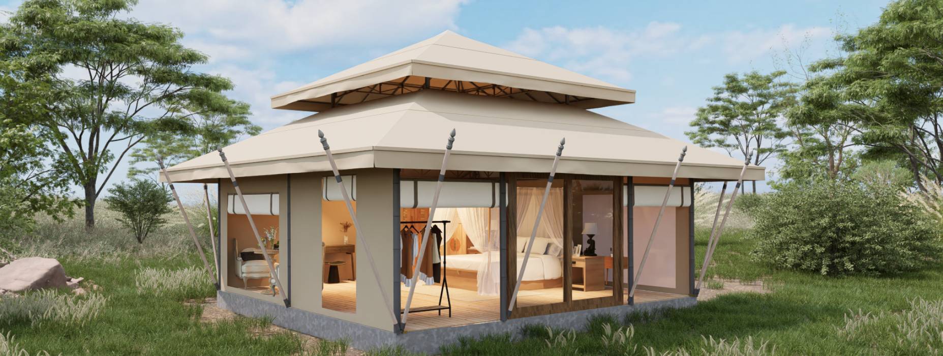 安阳县户外野奢帐篷